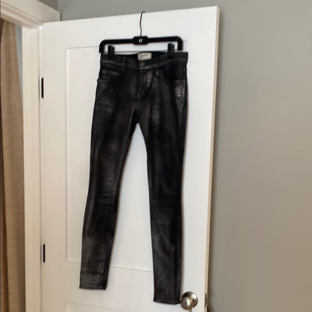 Women's Dark Gun Metal Jeans